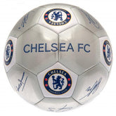 Chelsea bal handtekeningen maat 5 zilver — Maat 5